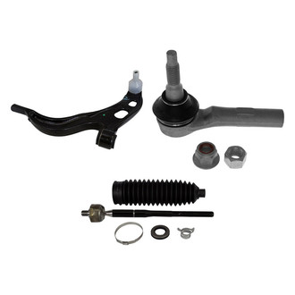 Motorcraft® - Front Driver Side Lower Control Arm with Ball Joint and Tie Rod End Kit
