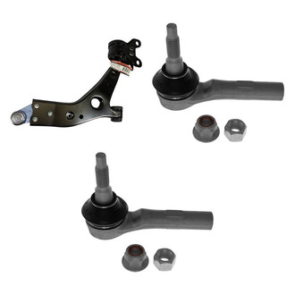 Motorcraft® - Front Driver Side Lower Control Arm with Ball Joint and Tie Rod End Kit
