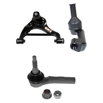 Motorcraft® - Front Driver Side Lower Control Arm with Ball Joint and Tie Rod End Kit