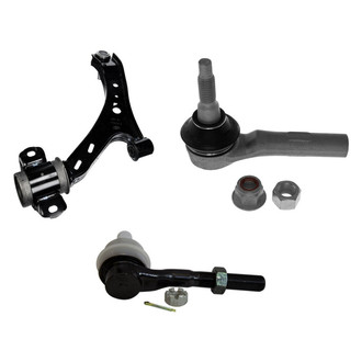 Motorcraft® - Front Driver Side Lower Control Arm with Ball Joint and Tie Rod End Kit