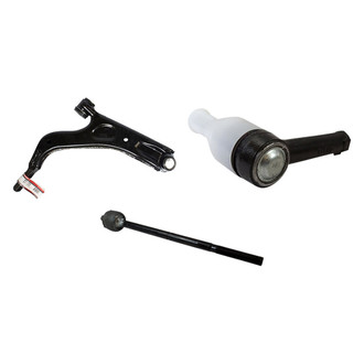 Motorcraft® - Front Driver Side Lower Control Arm with Ball Joint and Tie Rod End Kit