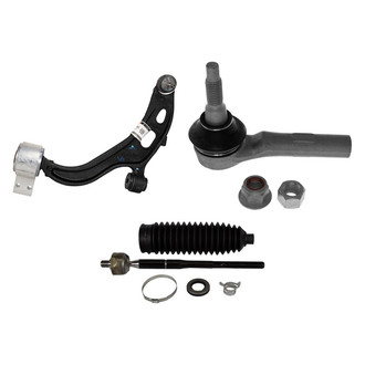Motorcraft® - Front Driver Side Lower Control Arm with Ball Joint and Tie Rod End Kit