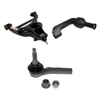 Motorcraft® - Front Passenger Side Lower Control Arm with Ball Joint and Tie Rod End Kit