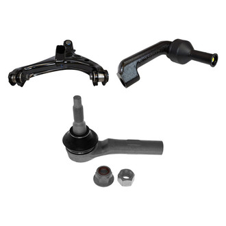 Motorcraft® - Front Passenger Side Lower Control Arm with Ball Joint and Tie Rod End Kit