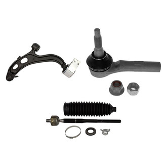 Motorcraft® - Front Passenger Side Lower Control Arm with Ball Joint and Tie Rod End Kit
