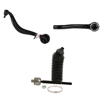 Motorcraft® - Front Passenger Side Lower Control Arm with Ball Joint and Tie Rod End Kit