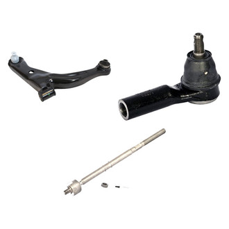 Motorcraft® - Front Passenger Side Lower Control Arm with Ball Joint and Tie Rod End Kit