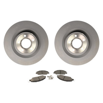 Motorcraft® - Standard Premium™ Plain Front Brake Kit with Organic Pads