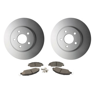 Motorcraft® - Standard Premium™ Plain Front Brake Kit with Organic Pads