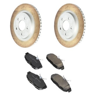 Motorcraft® - Standard Premium™ Plain Rear Brake Kit with Organic Pads