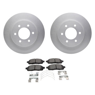 Motorcraft® - Standard Premium™ Plain Front Brake Kit with Ceramic Pads