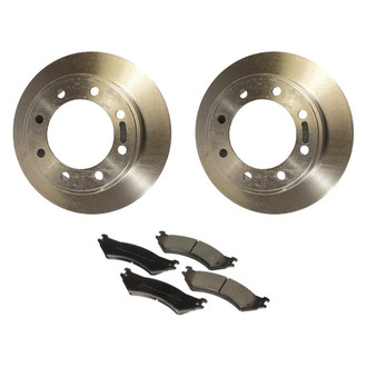Motorcraft® - Standard Premium™ Plain Rear Brake Kit with Ceramic Pads