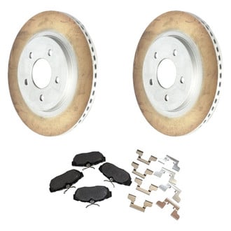 Motorcraft® - Standard Premium™ Plain Rear Brake Kit with Ceramic Pads