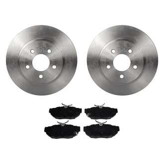 Motorcraft® - Standard Premium™ Plain Rear Brake Kit with Ceramic Pads