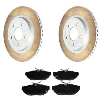 Motorcraft® - Standard Premium™ Plain Rear Brake Kit with Ceramic Pads