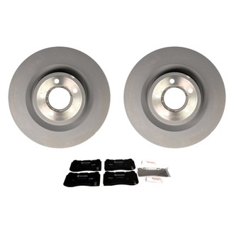 Motorcraft® - Standard Premium™ Plain Front Brake Kit with Ceramic Pads