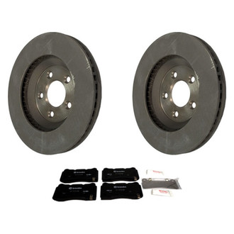 Motorcraft® - Standard Premium™ Plain Front Brake Kit with Ceramic Pads