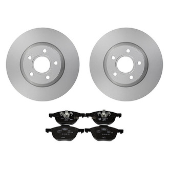 Motorcraft® - Standard Premium™ Plain Front Brake Kit with Ceramic Pads