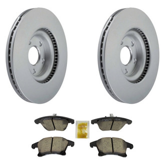 Motorcraft® - Standard Premium™ Plain Front Brake Kit with Ceramic Pads