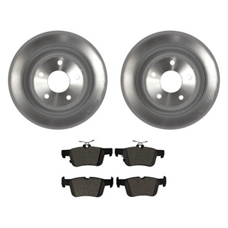 Motorcraft® - Standard Premium™ Plain Rear Brake Kit with Ceramic Pads