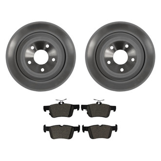 Motorcraft® - Standard Premium™ Plain Rear Brake Kit with Ceramic Pads