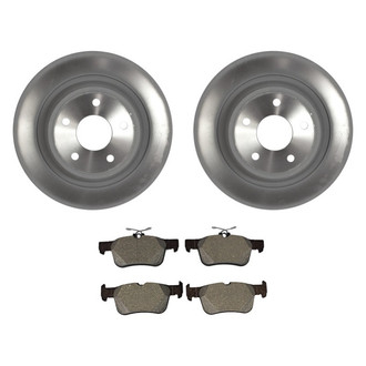 Motorcraft® - Standard Premium™ Plain Rear Brake Kit with Ceramic Pads