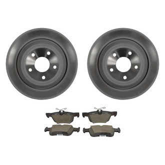 Motorcraft® - Standard Premium™ Plain Rear Brake Kit with Ceramic Pads