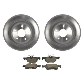 Motorcraft® - Standard Premium™ Plain Rear Brake Kit with Ceramic Pads