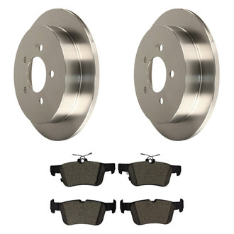 Motorcraft® - Standard Premium™ Plain Rear Brake Kit with Ceramic Pads