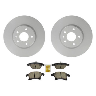 Motorcraft® - Standard Premium™ Plain Front Brake Kit with Ceramic Pads