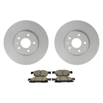 Motorcraft® - Standard Premium™ Plain Front Brake Kit with Ceramic Pads