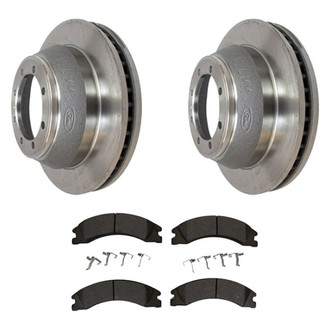 Motorcraft® - Standard Premium™ Plain Rear Brake Kit with Ceramic Pads