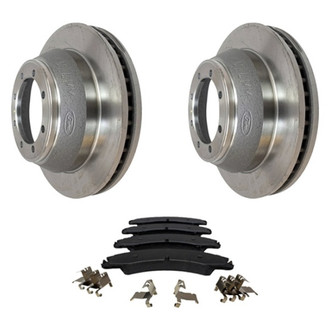 Motorcraft® - Standard Premium™ Plain Rear Brake Kit with Ceramic Pads