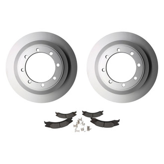 Motorcraft® - Standard Premium™ Plain Rear Brake Kit with Ceramic Pads