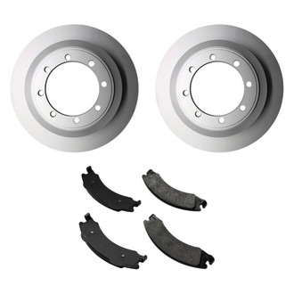 Motorcraft® - Standard Premium™ Plain Rear Brake Kit with Ceramic Pads