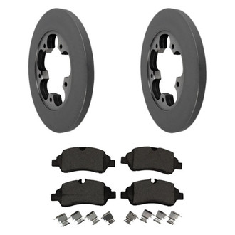 Motorcraft® - Standard Premium™ Plain Rear Brake Kit with Ceramic Pads