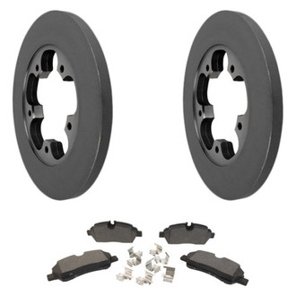 Motorcraft® - Standard Premium™ Plain Rear Brake Kit with Ceramic Pads