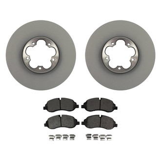 Motorcraft® - Standard Premium™ Plain Front Brake Kit with Ceramic Pads