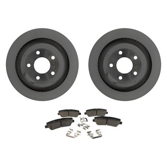 Motorcraft® - Standard Premium™ Plain Rear Brake Kit with Ceramic Pads
