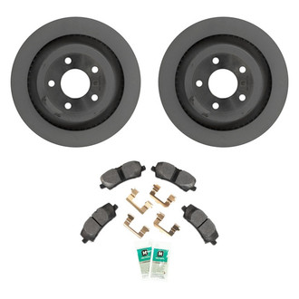 Motorcraft® - Standard Premium™ Plain Rear Brake Kit with Ceramic Pads