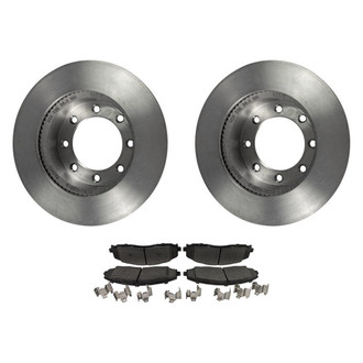 Motorcraft® - Standard Premium™ Plain Front Brake Kit with Organic Pads
