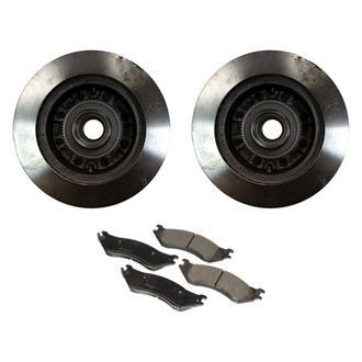 Motorcraft® - Standard Premium™ Plain Front Brake Kit with Ceramic Pads