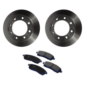 Motorcraft® - SuperDuty™ Plain Rear Brake Kit with Ceramic Pads