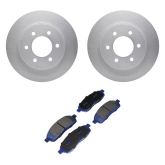 Motorcraft® - SuperDuty™ Plain Front Brake Kit with Ceramic Pads