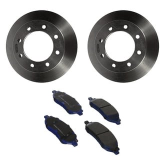 Motorcraft® - SuperDuty™ Plain Rear Brake Kit with Ceramic Pads
