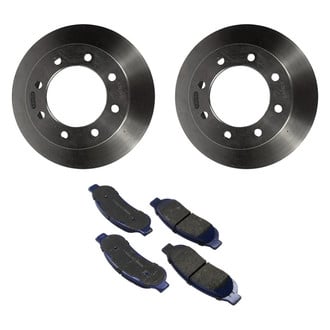 Motorcraft® - SuperDuty™ Plain Rear Brake Kit with Ceramic Pads