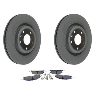 Motorcraft® - SuperDuty™ Plain Front Brake Kit with Ceramic Pads