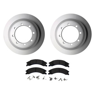 Motorcraft® - SuperDuty™ Plain Rear Brake Kit with Ceramic Pads