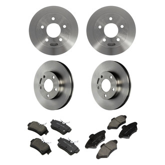 Motorcraft® - Standard Premium™ Plain Brake Kit with Organic Pads