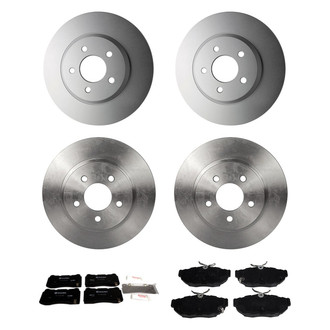 Motorcraft® - Standard Premium™ Plain Front and Rear Brake Kit with Ceramic Pads